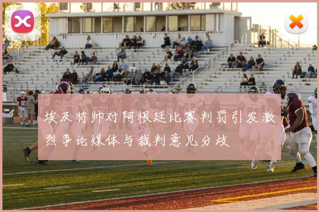 埃及将帅对阿根廷比赛判罚引发激烈争论媒体与裁判意见分歧